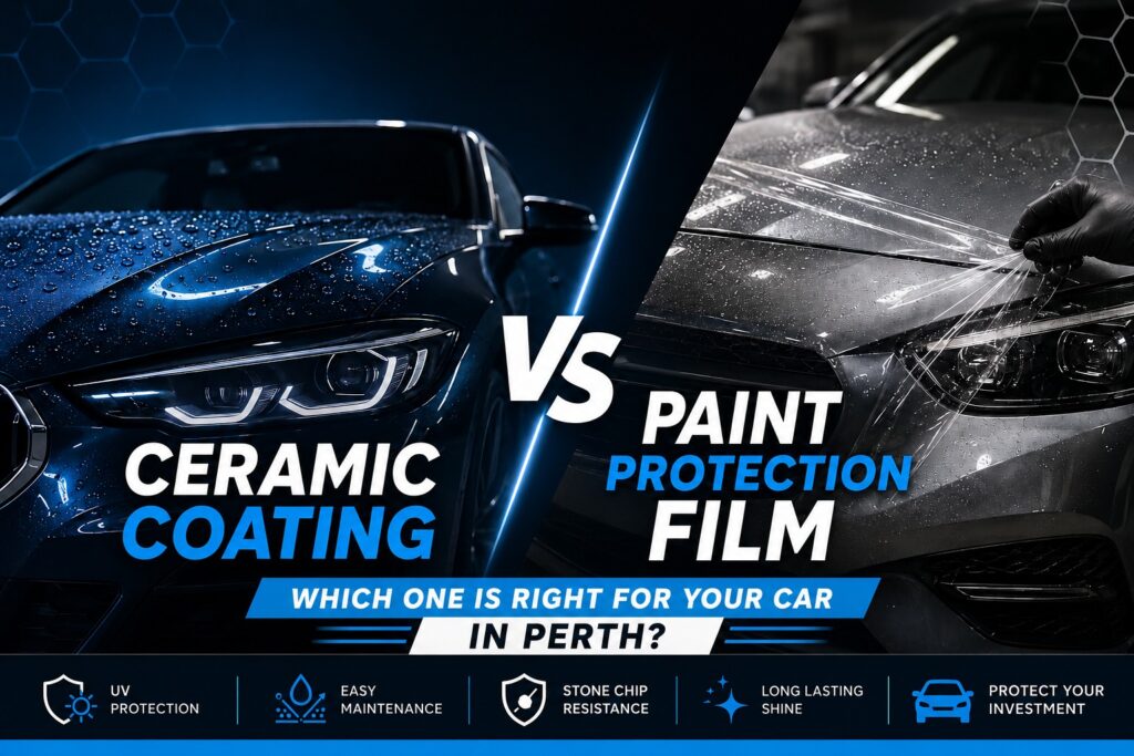 Ceramic Coating vs Paint Protection Film